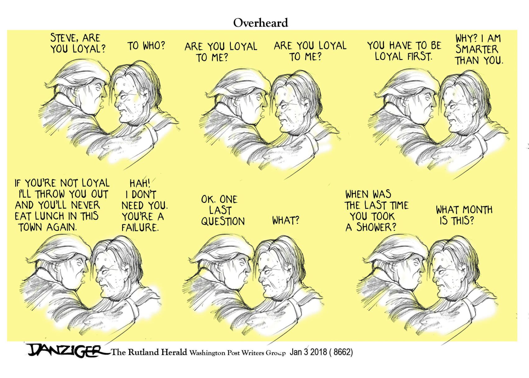 Jeff Danziger cartoon